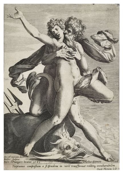 JOHAN SADELER I (1550-1600) DA BARTOLOMEUS SPRANGE