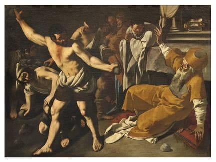 BARTOLOMEO PASSANTE (1618-1648), attribué
La lapid