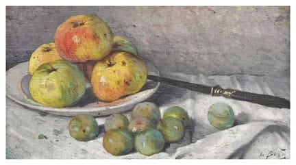 ECOLE FRANCAISE XIX-XXème SIECLE
Nature morte aux 