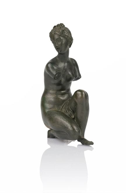 FRANCE, 18TH CENTURY
The Crouching Venus

Bronze s