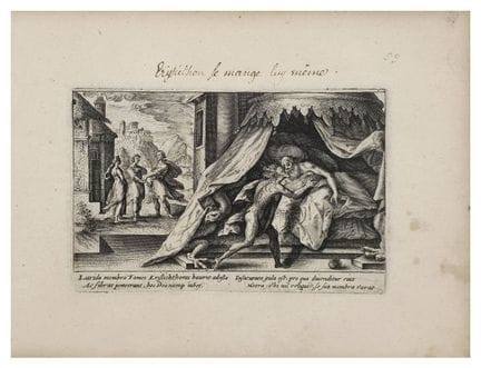 CRISPIJN I DE PASSE (1564-1637)
La Fame fa visita 