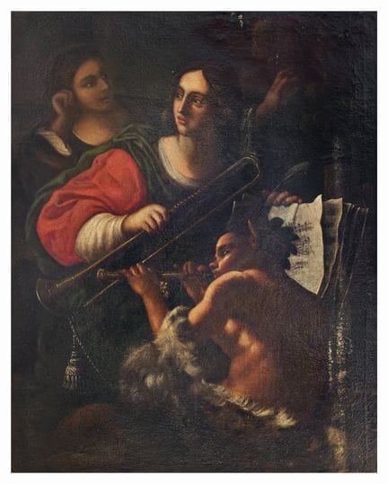 CERCLE DE PIETRO PAOLINI (1603-1681)
Allégorie de 