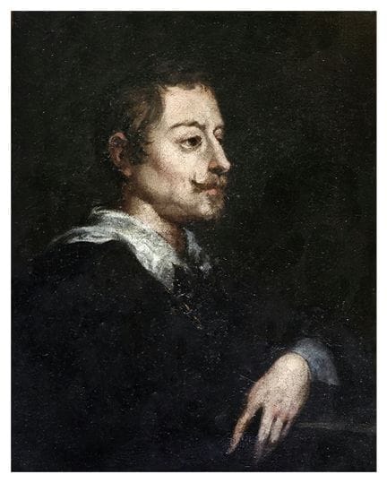 CERCLE D'ANTOINE VAN DYCK (1599-1641)
Portrait de 