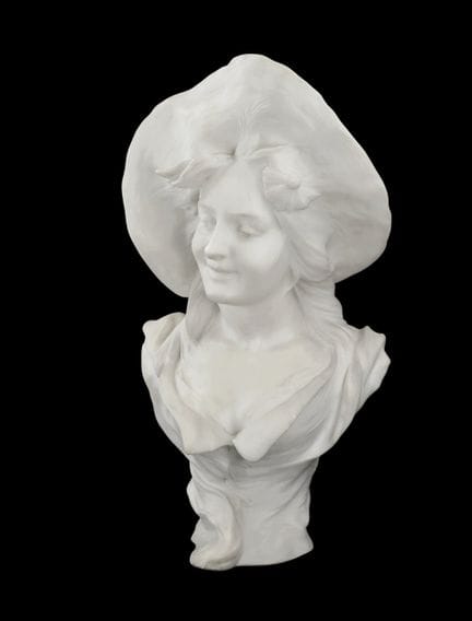 VICTOR LEOPOLD BRUYNEEL (1859-?)
Busto di donna co