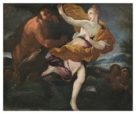 GIACOMO DEL PO (1654-1726), cercle
Dieu Pan poursu
