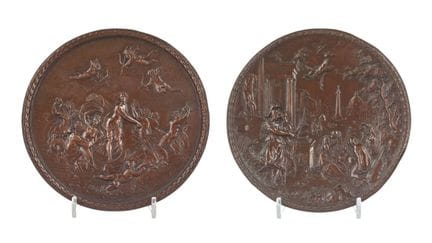 SET OF TWO MEDALLIONS, 19TH CENTURY
After Hans Jac