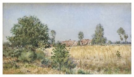 MARIO CARL-ROSA (1855-1913)
Paysage dans les Vosge