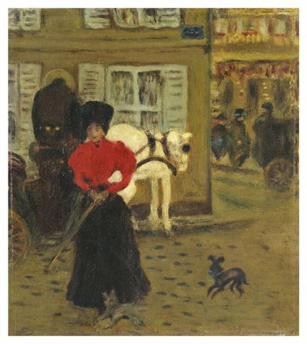 ECOLE FRANCAISE, FIN XIX-DEBUT XXème SIECLE
Elégan