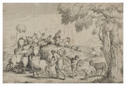 Secondo GIOVANNI BENEDETTO CASTIGLIONE, detto il G