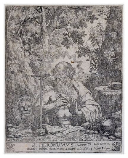 BARTHOLOMÄUS  REITER (?-1622)
San Girolamo nel des