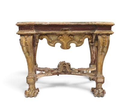 ITALY, 18TH-CENTURY ROMAN BAROQUE PERIOD
Side tabl