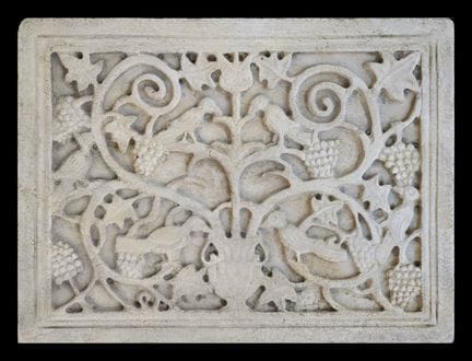 VENETIAN-BYZANTINE ART, 12th century
Panel decorat