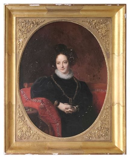 ECOLE ROMANTIQUE, ITALIE DEBUT XIXème SIECLE
Portr