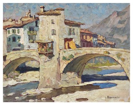 LOUIS BONAMICI (1878–1966)
Die Brücke von Sospel

