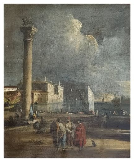 ECOLE ITALIENNE XIXème SIECLE
Place San- Marco ave