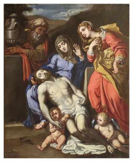 ECOLE BOLOGNAISE XVIIème D'APRES ANNIBALE CARRACCI