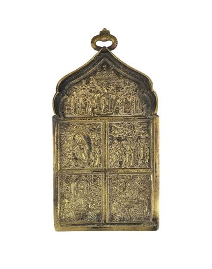 RUSIA, SIGLOS XVIII-XIX
Icono ortodoxo de viaje

D
