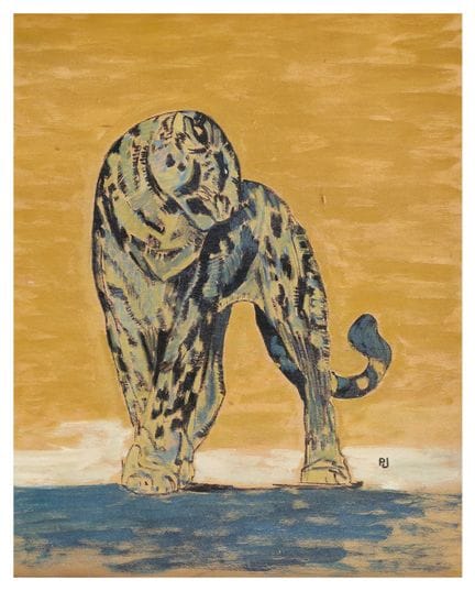 PAUL JOUVE (1878–1973), zugeschrieben
Lauernder Pa