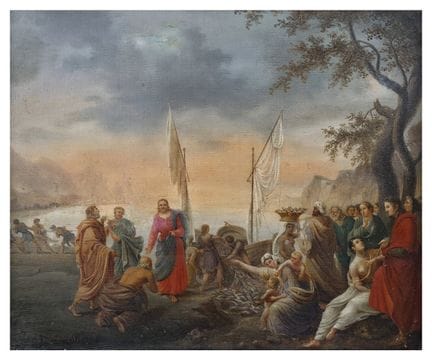 ECOLE ITALIENNE NEO-CLASSIQUE XIXème SIECLE
Jésus,