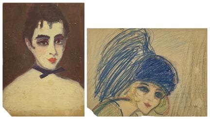 DANS LE GOUT DE KEES VAN DONGEN
Portraits de jeune