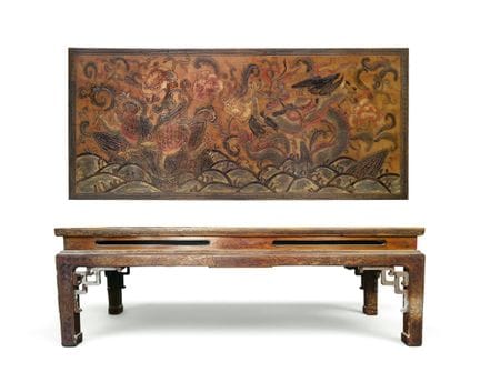 CHINE, DEBUT XXème SIECLE
Table basse de salon

De