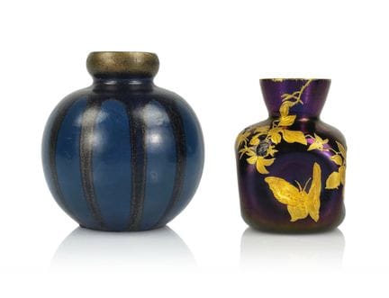 ART-NOUVEAU vers 1900
Duo de petits vases

L'un de