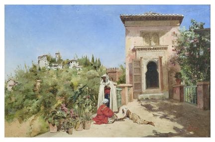 MIGUEL VICO Y HERNÁNDEZ (1850-1933)
Les joueurs d'