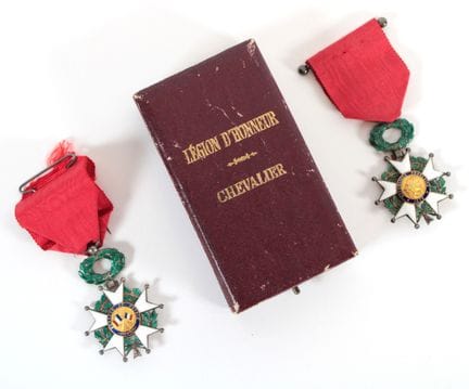 Set consisting of two Legions of Honor from the Th