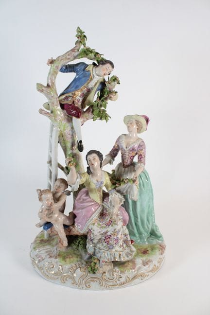 SAXE - Cherry Picking. Set made of polychrome and 