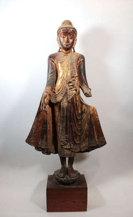 MYANMAR, late 19th–early 20th century
Large lacque