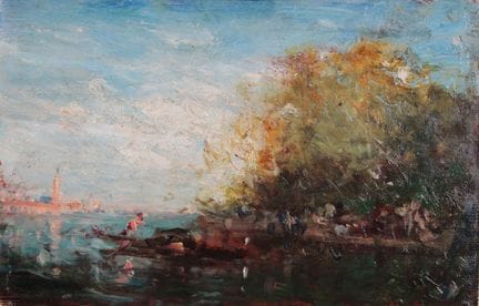 ZIEM, Felix (1821–1911)
Venice, Saint Helena.
Oil 
