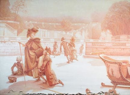 VARIN, Achille (1863–1942)
Snow in Paris, Luxembou