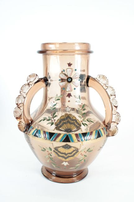 GALLE, Emile (1846–1904)
Blown smoked glass vase w