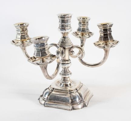 JENSEN Hans &amp; Co (mid-20th century)
Four-arm c