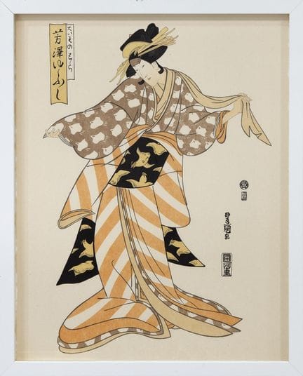 Utagawa TOYOKUNI (Edo, 1769 - 1825) 
XILOGRAFIA (V