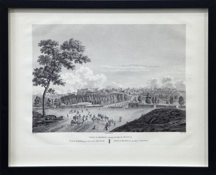 "VISTA DE MADRID TOMADA DEL LADO DE SEGOVIA" (1806