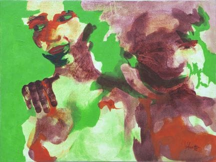 SARA YOHUATE (Madrid, 1974)   
COPPIA
Tecnica mist