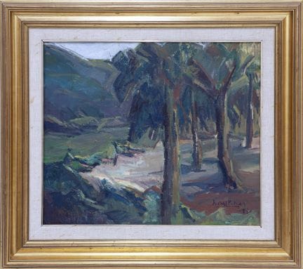 SCUOLA EUROPEA (XX secolo) 
"PAESAGGIO BOSCHIVO" (