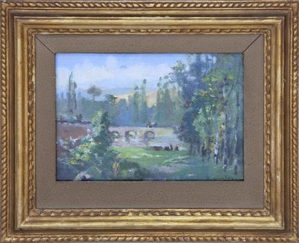Domènec CARLES ROSICH (1888-1962) 
"PAESAGGIO BUCO