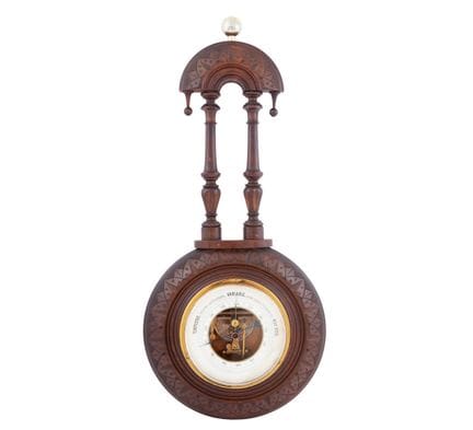 ANTIKES ANEROID-WANDBAROMETER
Dieses Instrument di