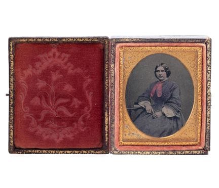RETRATO VICTORIANO DE MEDIADOS DEL SIGLO XIX, ILUM