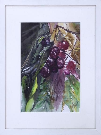 "CEREZAS" (2016)
Acuarela sobre papel
La obra dest