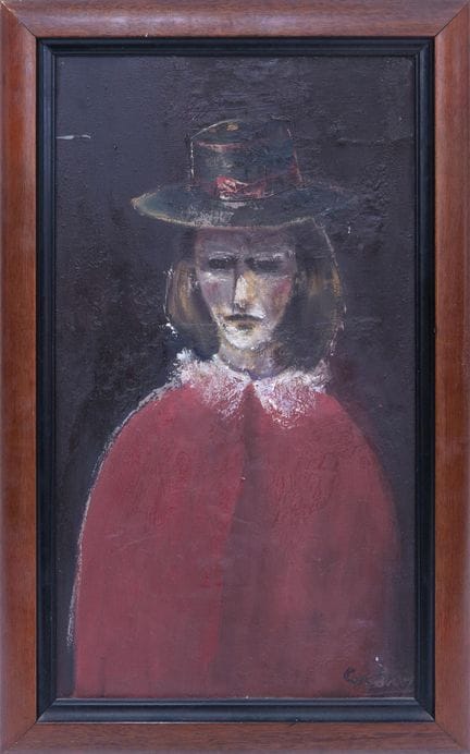 MARIAN CONDRUZ (Romania, 1952-2018) 
"RITRATTO DI 
