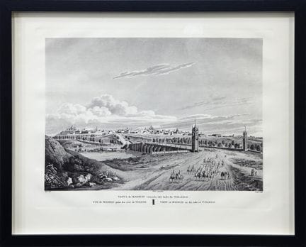 "VISTA DE MADRID TOMADA DEL LADO DE TOLEDO" (1806)