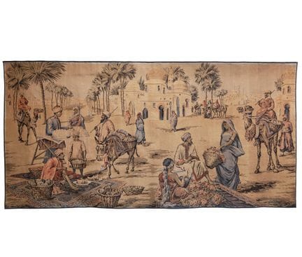 TAPIZ DECORATIVO VINTAGE DE ESTILO ORIENTALISTA
Ta
