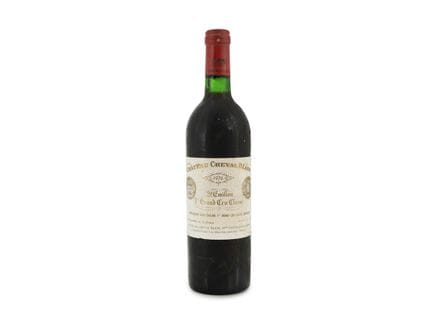 Vino rosso Château Cheval Blanc, Saint-Émilion, Bo