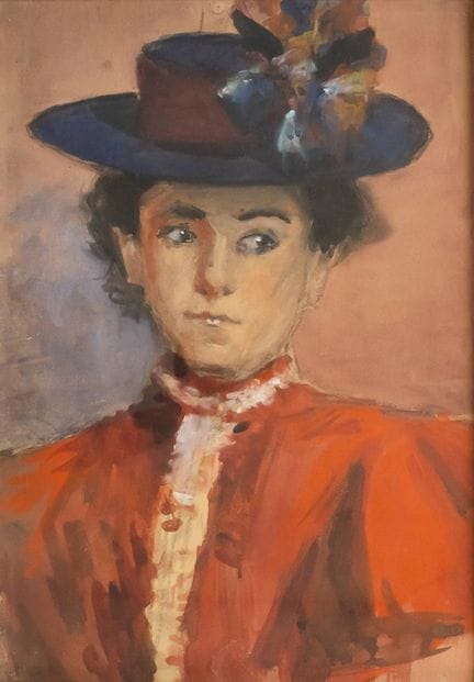Portrait of a Lady, probably Berta Heck, Munich, c
