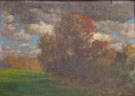 Peinture de Hermann Traugott Rüdisühli, « Ambiance