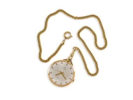 Montre de poche Odiam, en or jaune 14 carats, 585
