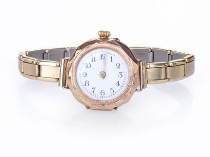 Orologio da polso da donna, orologio da tasca in o